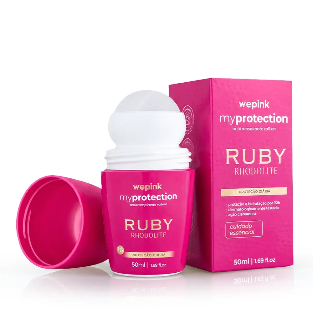 Desodorante Antitranspirante Roll-on MyProtection Ruby Rhodolite 50ml